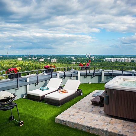 Skyhouse Riga Private Penthouse And Spa Esterno foto