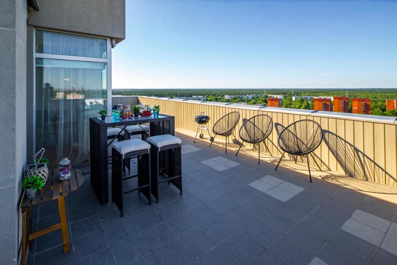 Skyhouse Riga Private Penthouse And Spa Esterno foto