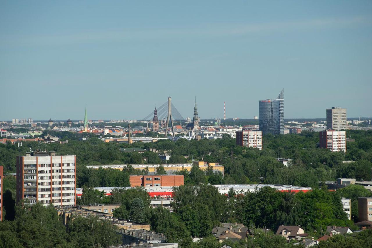 Skyhouse Riga Private Penthouse And Spa Esterno foto